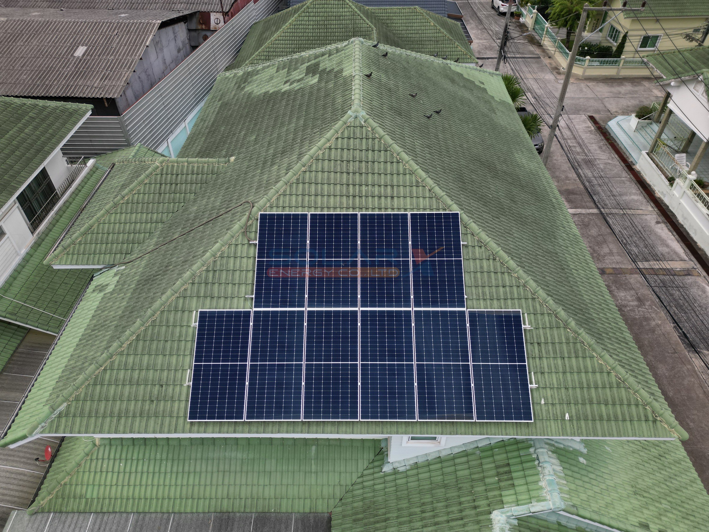 บ้านพักอาศัย 2 ชั้น พัทยา — Huawei 5.5 kW