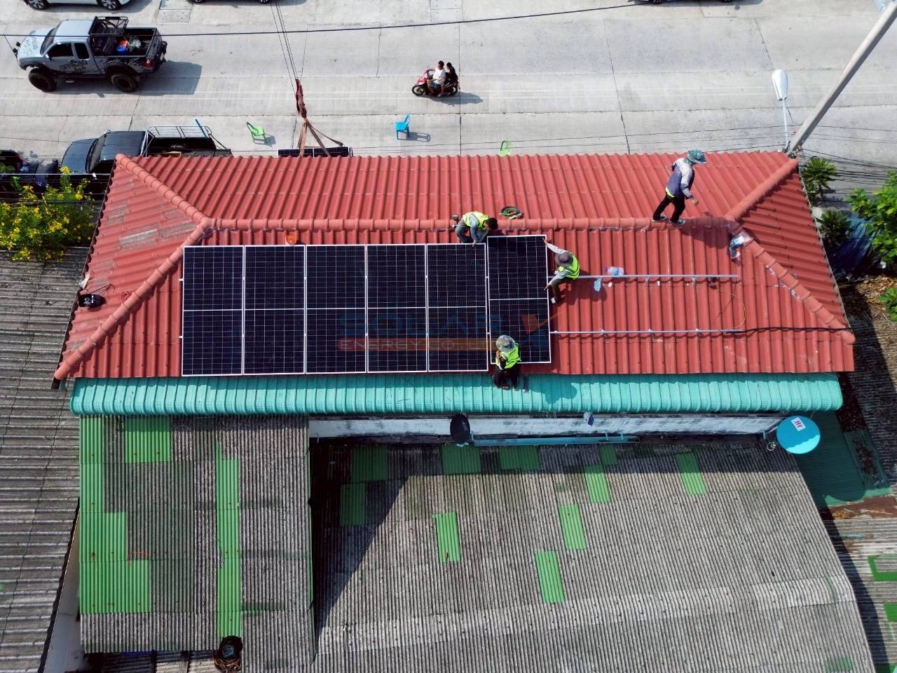 บ้าน 2 ชั้น บางทรายชลบุรี  —  Solis Hybrid 5 kW + Battery 12 kWh – ภาพที่ 7