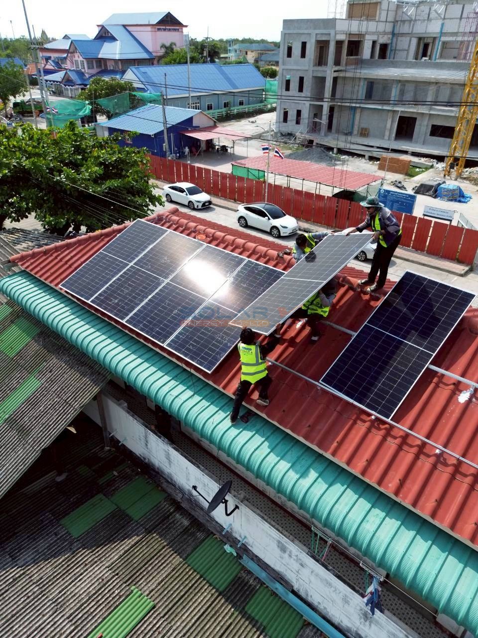 บ้าน 2 ชั้น บางทรายชลบุรี  —  Solis Hybrid 5 kW + Battery 12 kWh – ภาพที่ 8