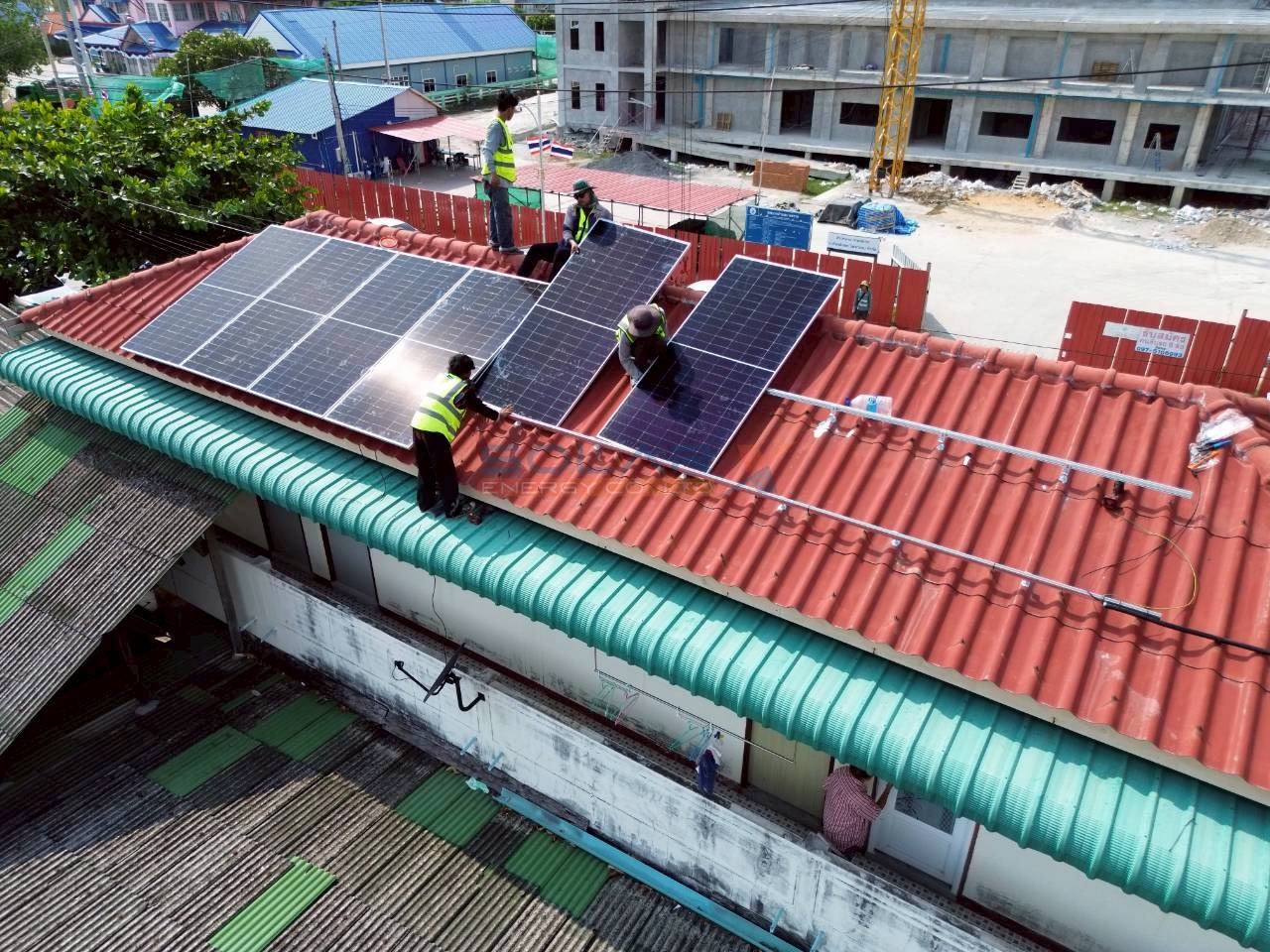 บ้าน 2 ชั้น บางทรายชลบุรี  —  Solis Hybrid 5 kW + Battery 12 kWh – ภาพที่ 9