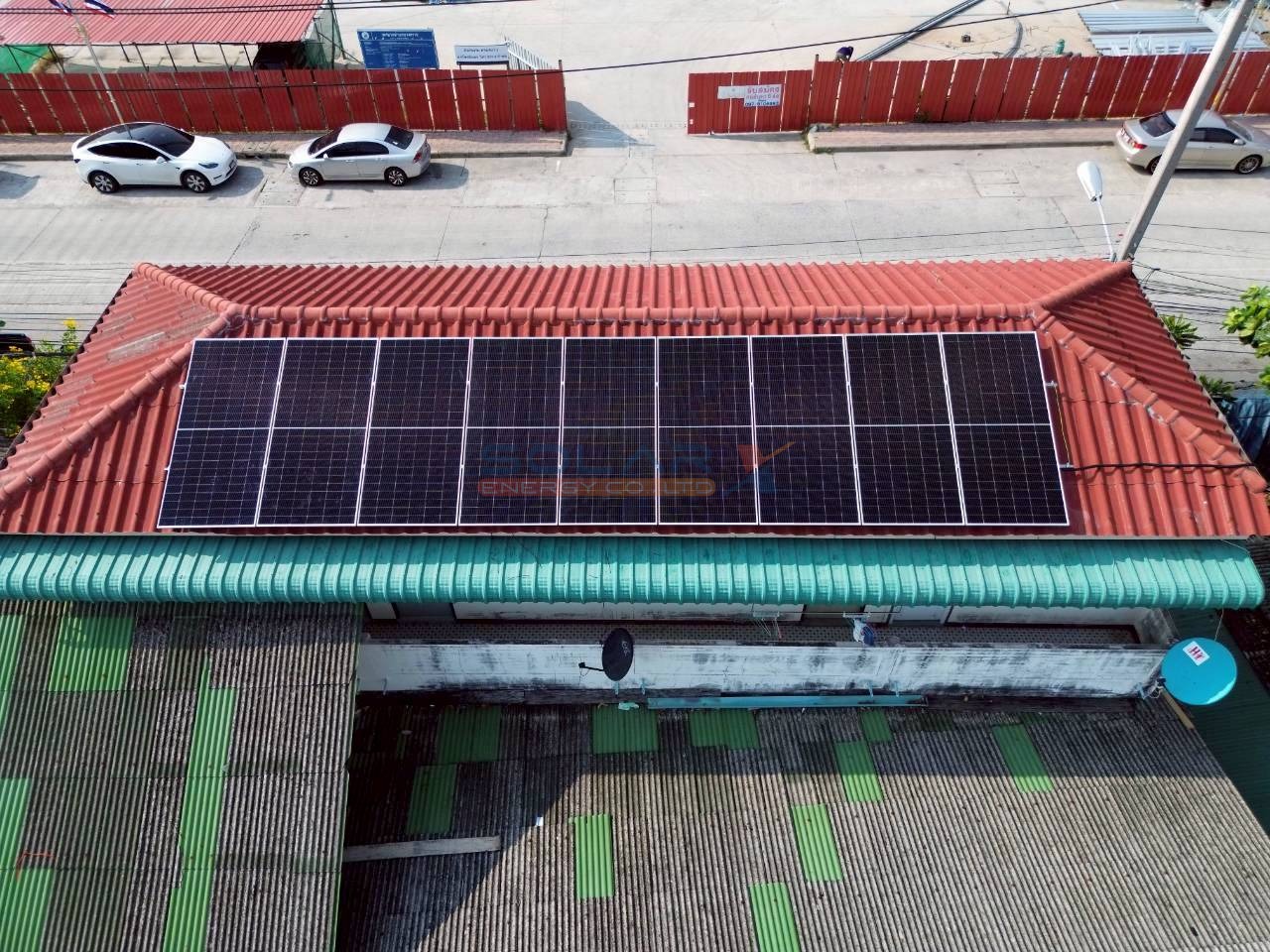 บ้าน 2 ชั้น บางทรายชลบุรี  —  Solis Hybrid 5 kW + Battery 12 kWh – ภาพที่ 6