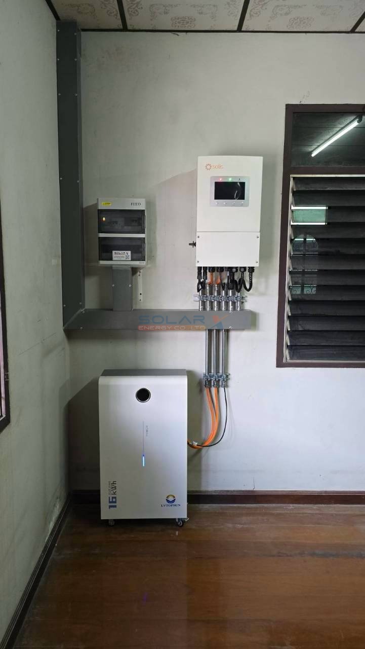 ร้านขายของ บางทราย  — Solis Hybrid 10 kW + Battery 16 kWh – ภาพที่ 8