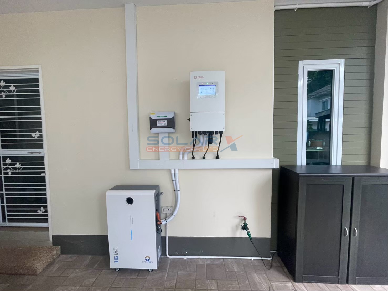 บ้านเดี่ยว ศรีราชา - Solis Hybrid 5 kW + Battery 16 kWh – ภาพที่ 9