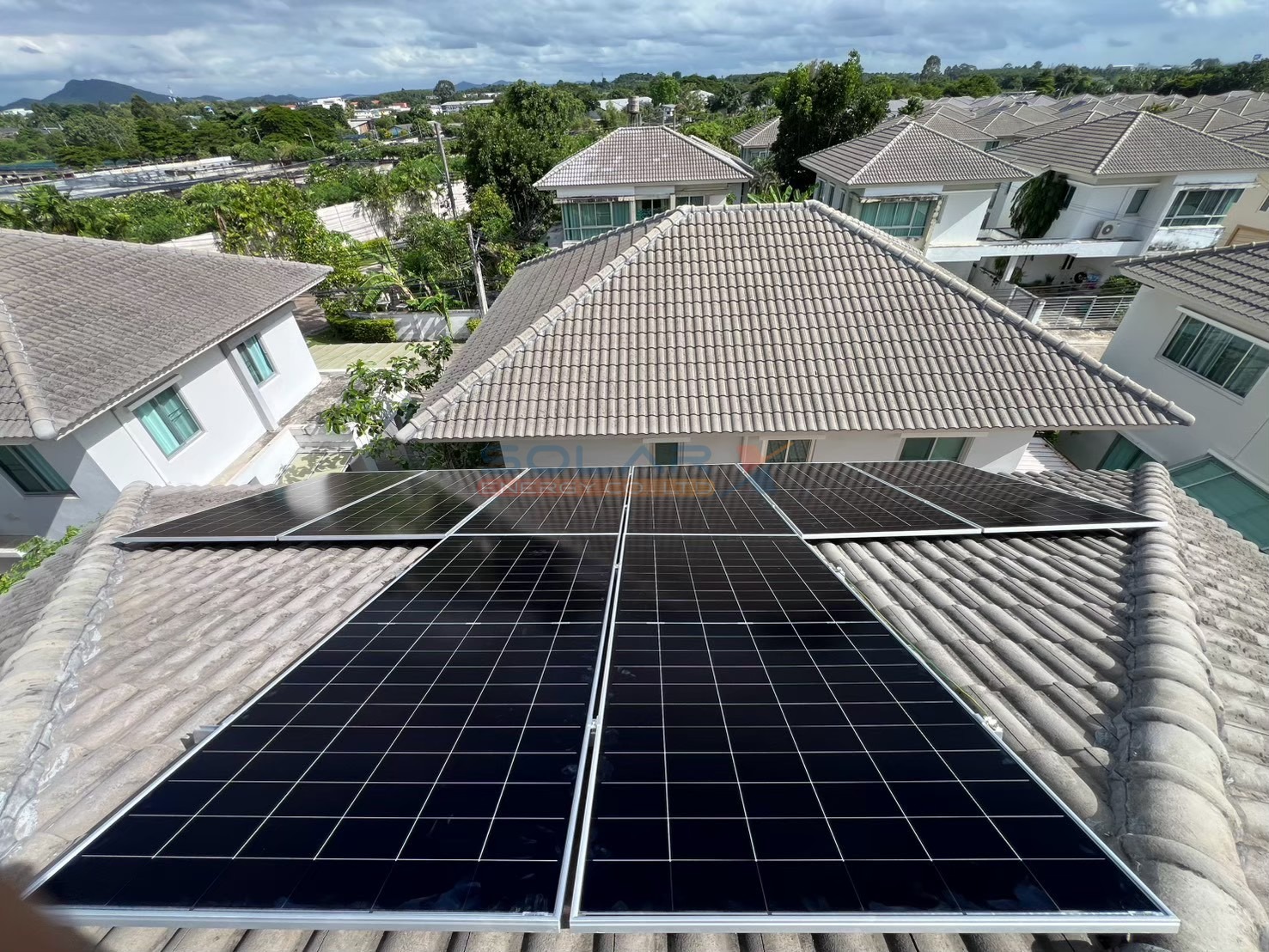 บ้านเดี่ยว ศรีราชา - Solis Hybrid 5 kW + Battery 16 kWh – ภาพที่ 2