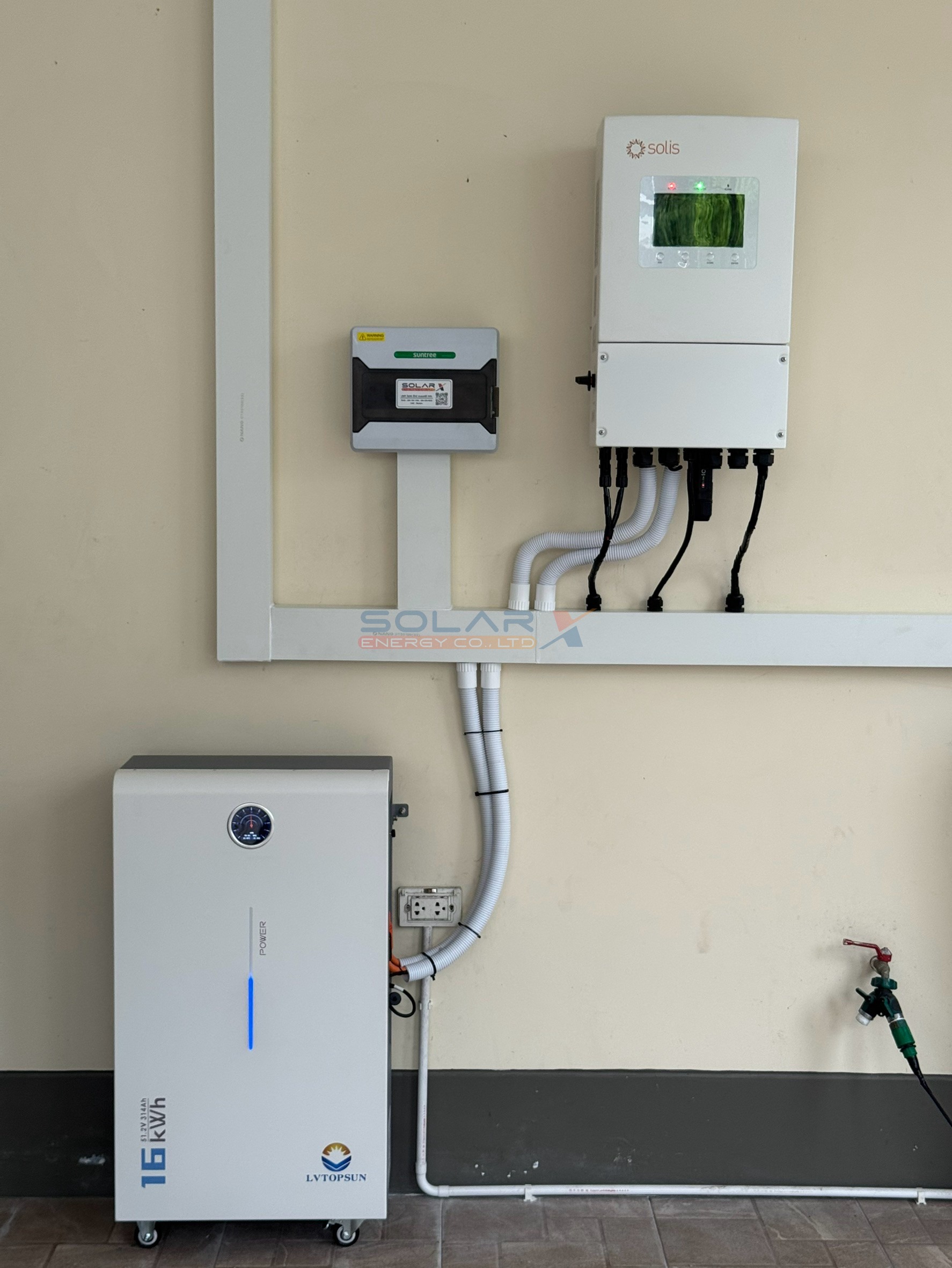 บ้านเดี่ยว ศรีราชา - Solis Hybrid 5 kW + Battery 16 kWh – ภาพที่ 10