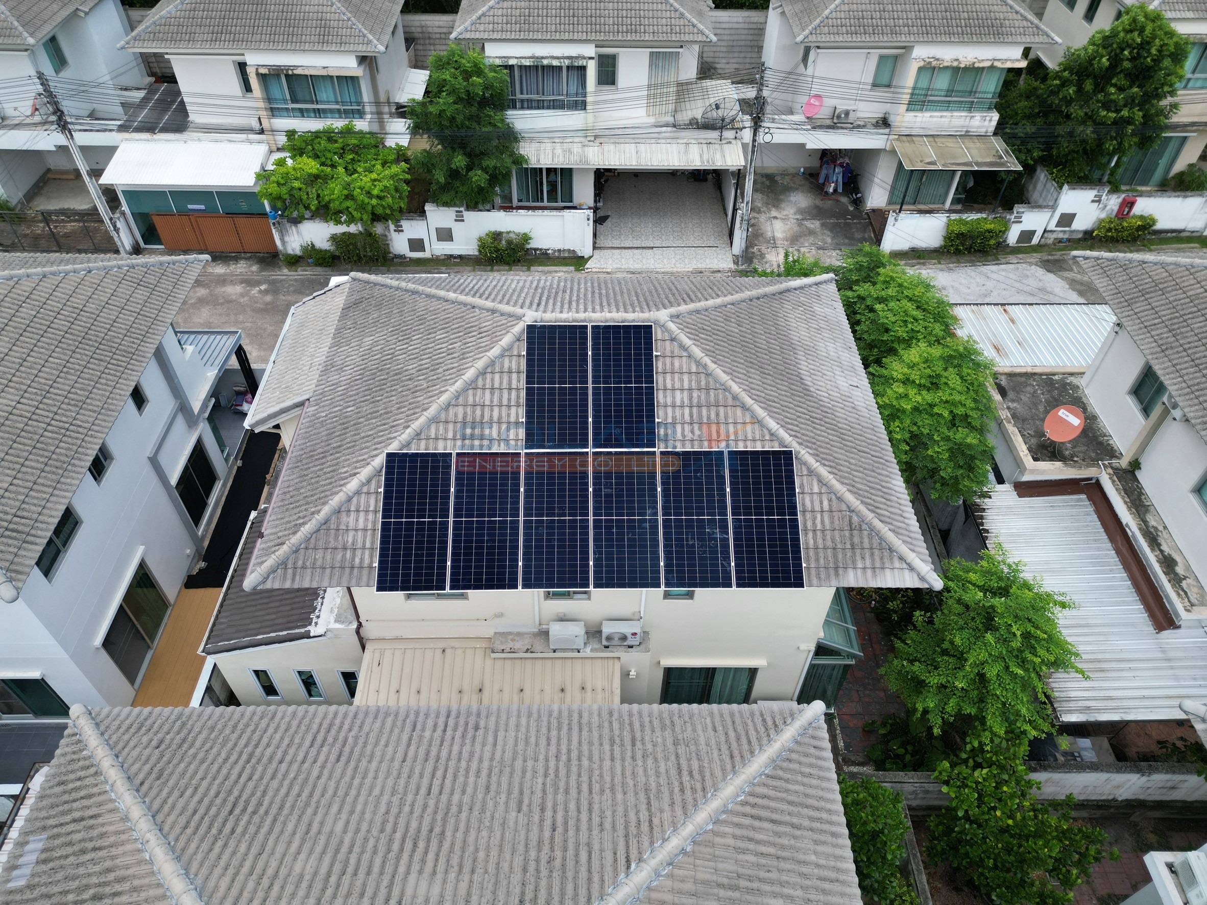 บ้านเดี่ยว ศรีราชา - Solis Hybrid 5 kW + Battery 16 kWh – ภาพที่ 3