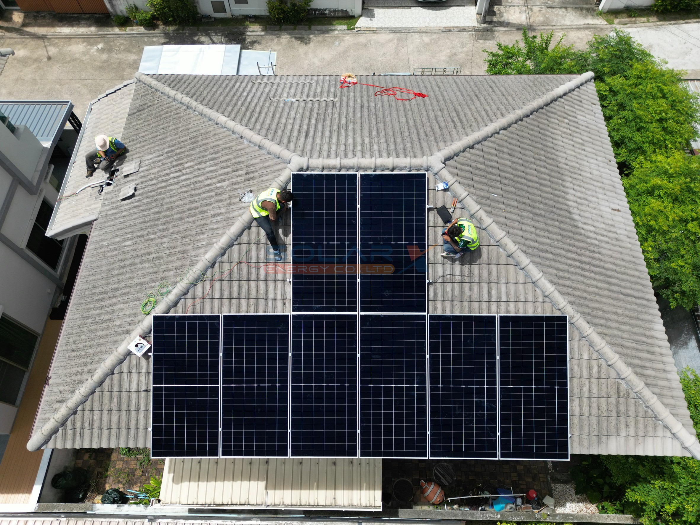 บ้านเดี่ยว ศรีราชา - Solis Hybrid 5 kW + Battery 16 kWh – ภาพที่ 6