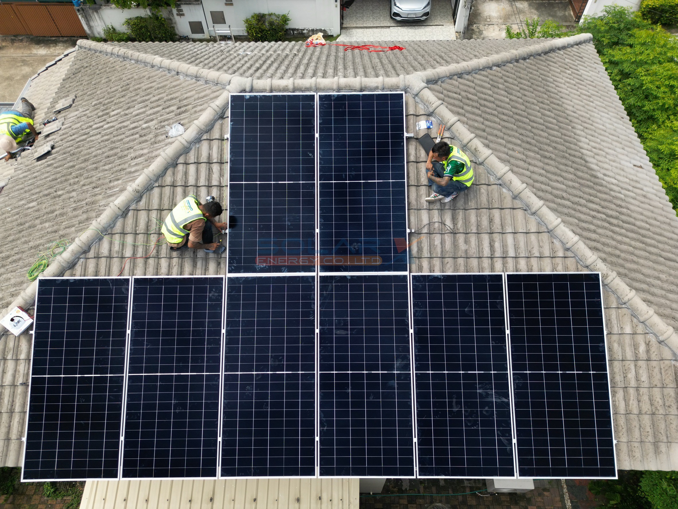 บ้านเดี่ยว ศรีราชา - Solis Hybrid 5 kW + Battery 16 kWh – ภาพที่ 7