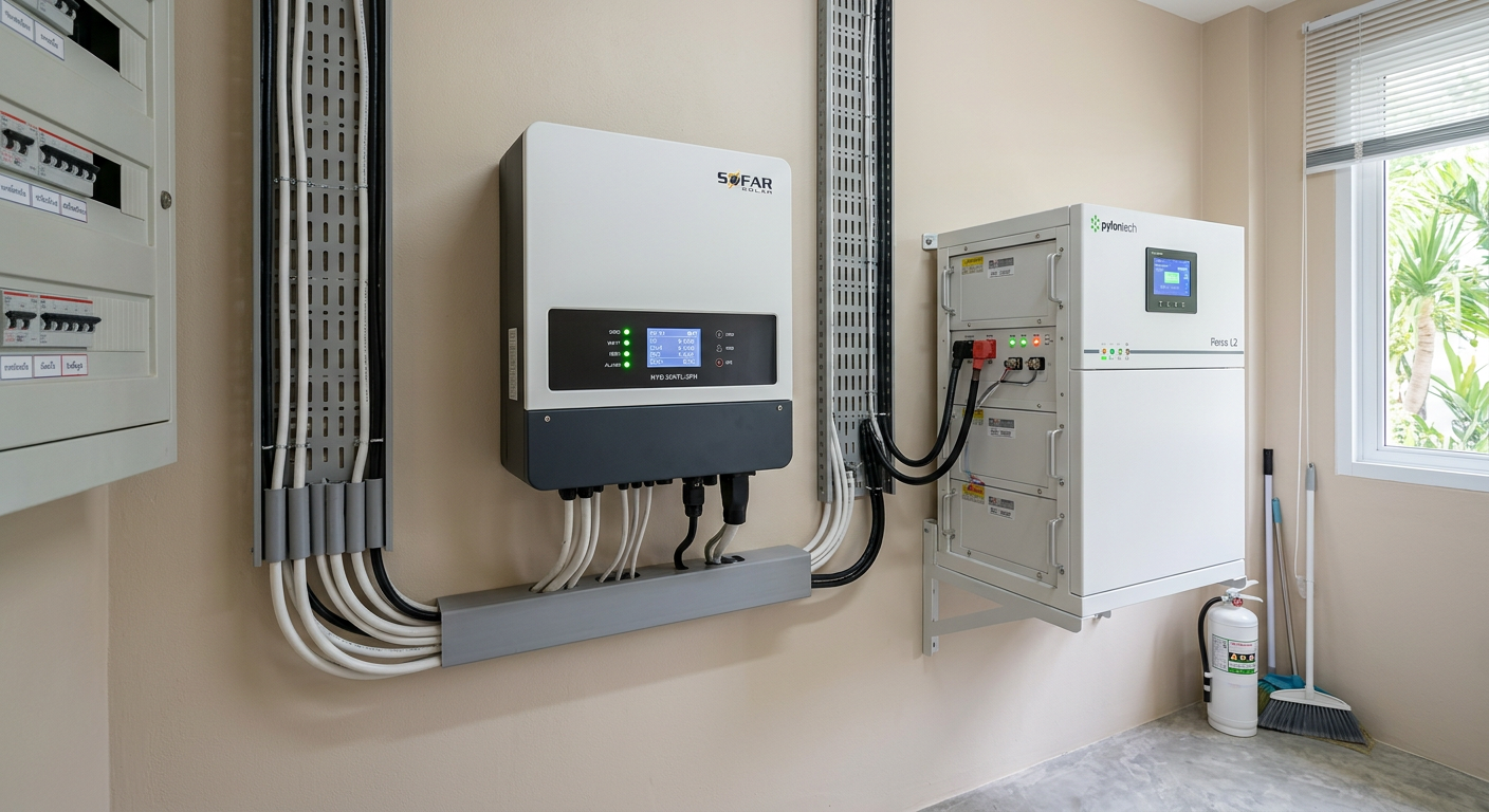 บ้านเดี่ยวชั้นเดียว พัทยา  — Huawei 5.5 kW – ภาพที่ 2